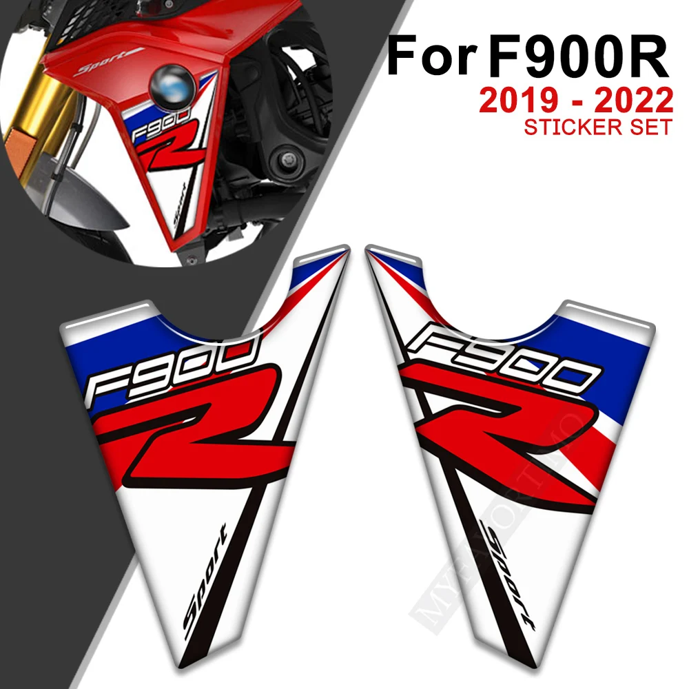 For BMW F900R F900 F 900 R Motorcycle Tank Pad Stickers Fuel Tankpad Protector Decals Kit 2019 2020 2021 2022