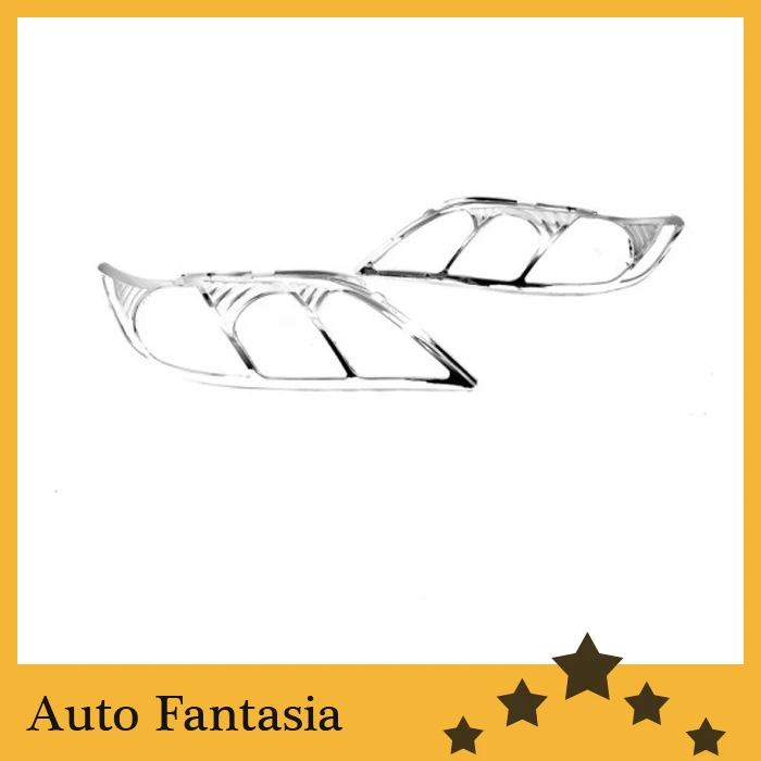 Auto Chrome Parts Chrome Head Light Cover for Toyota Camry 07-11-Free Shipping