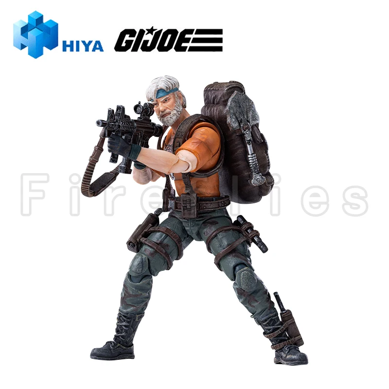 1/18 HIYA 4inch Action Figure Exquisite Mini Series G.I.Joe Outback Tiger Force Version Anime Model Toy