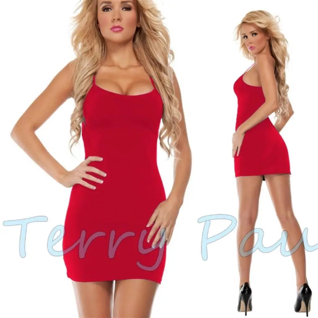 Terry Pau TP100865 Roten Kleid Halfter