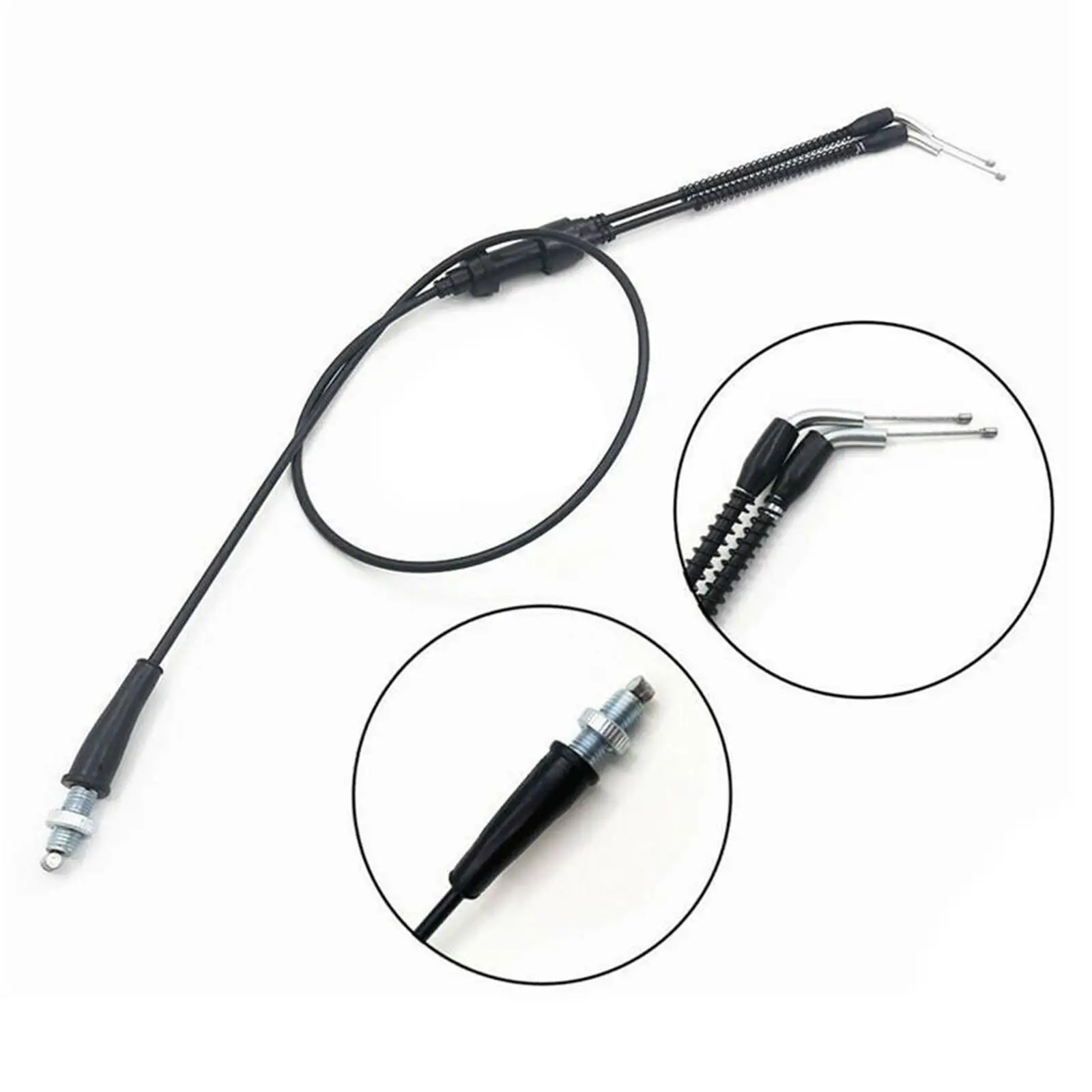 ATV Throttle Cable Motion Upgrade Replacement for Yamaha Banshee 350 YFZ350 Thumb Throttle Parts Kit