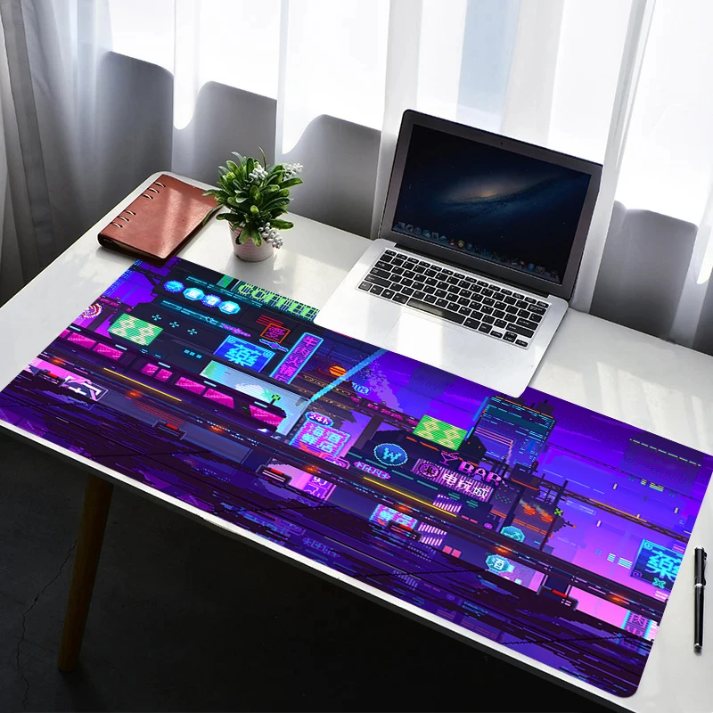 

Mouse Pad PC Non Slip Rubber Cartoon Mousepad Laptop Gamer Cabinet Keyboard Pad Pixel Art Office Computer Gaming Desk Mouse Mat