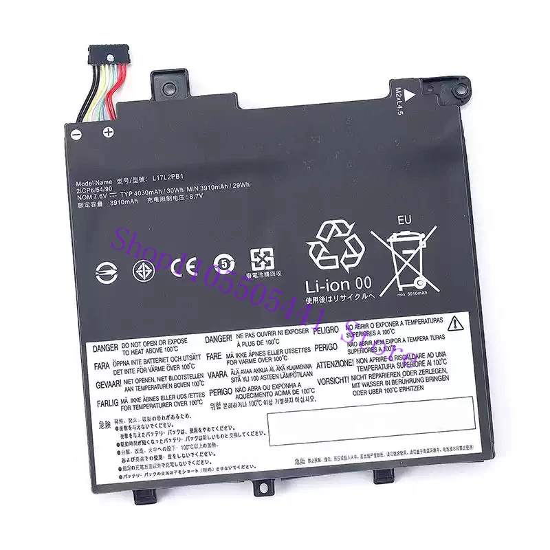 Applicable to for Lenovo E43-80, V330-14IKB, K43C-80 L17C2PB1 / L17L2PB1 laptop battery