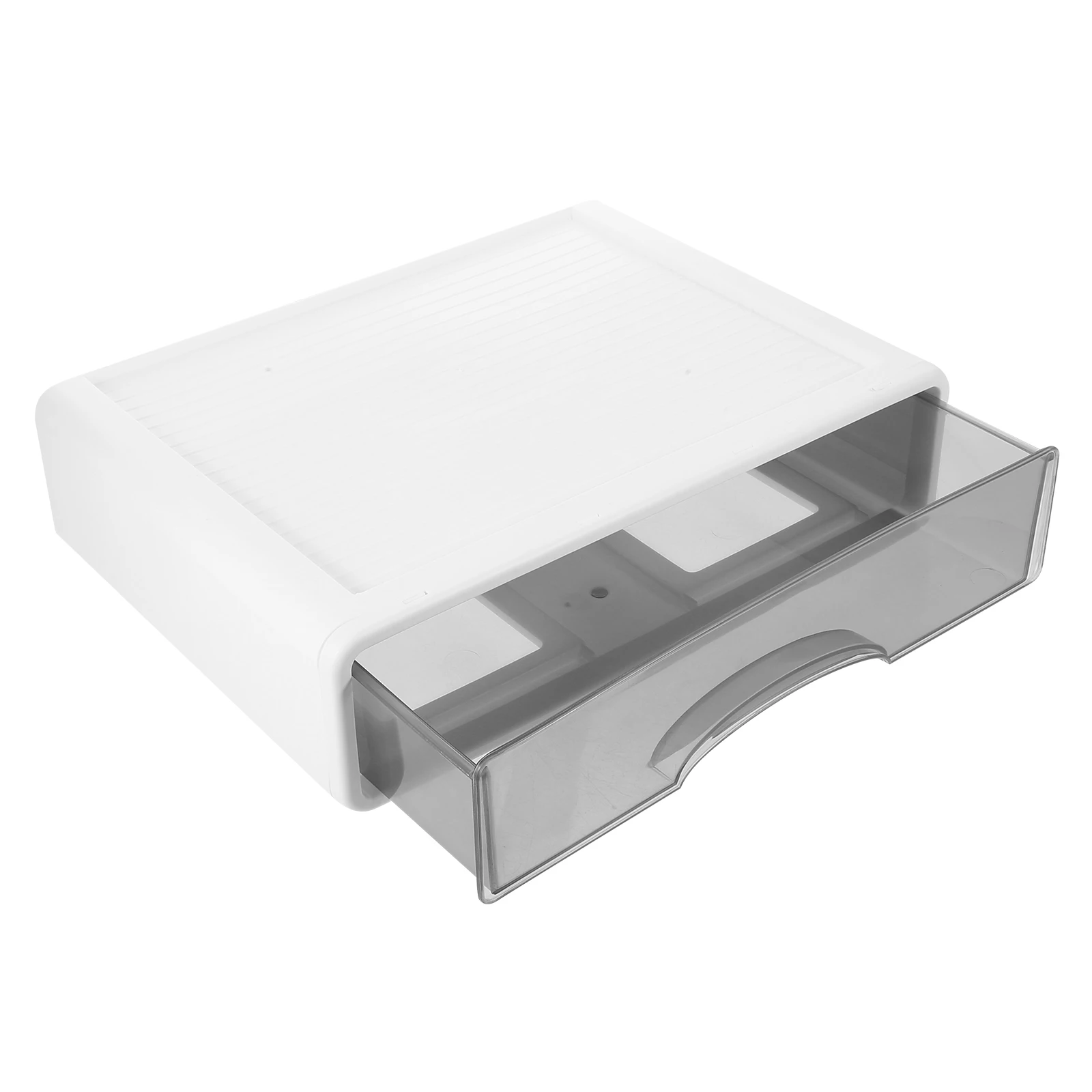 

Single Layer Desktop Storage Drawer Box Plastic Organizer For Office Stationery Files A4 Paper Lightweight Space-Saving