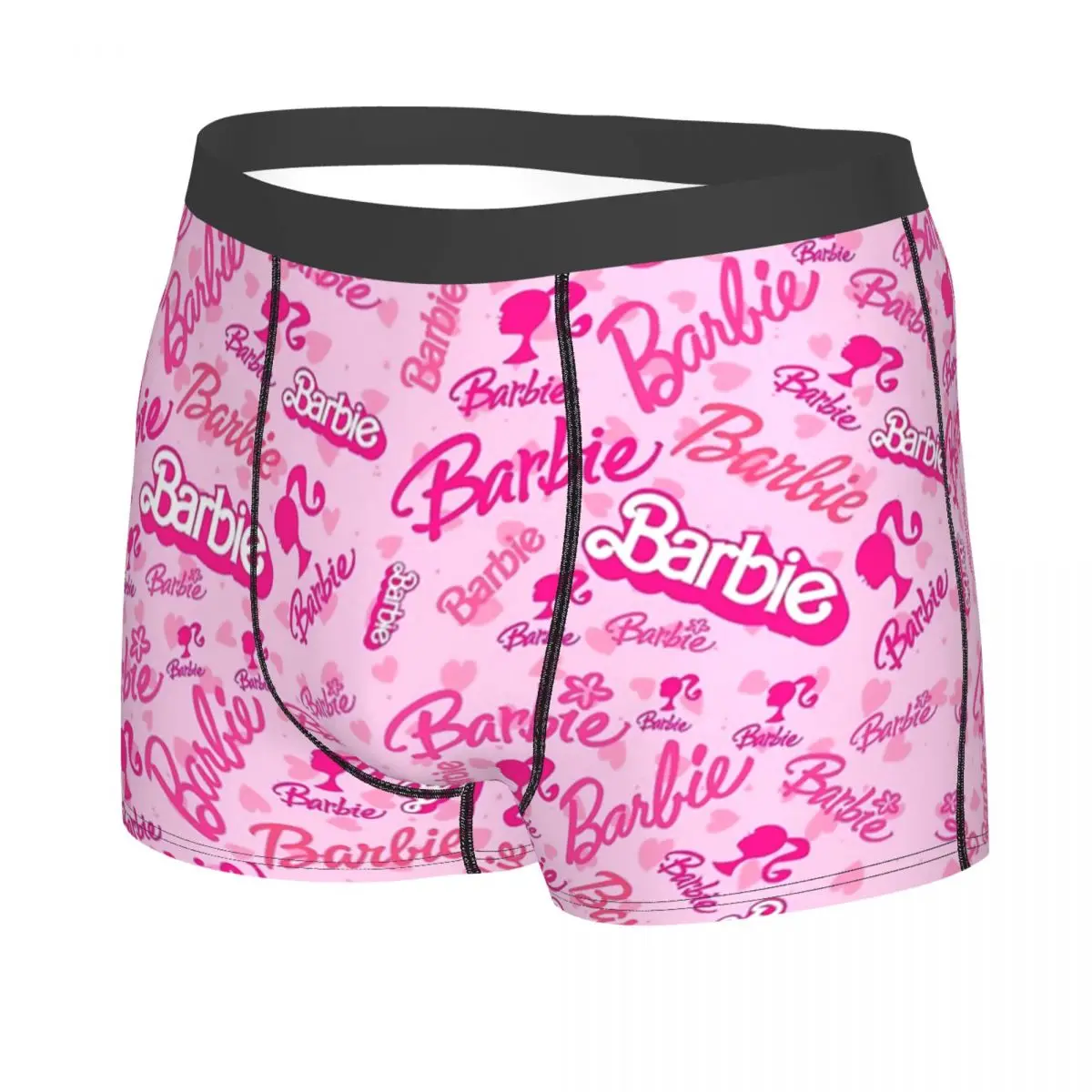 Custom Male Cool Barbie Men's Underwear Boxer Briefs Stretch Shorts Panties Underpants