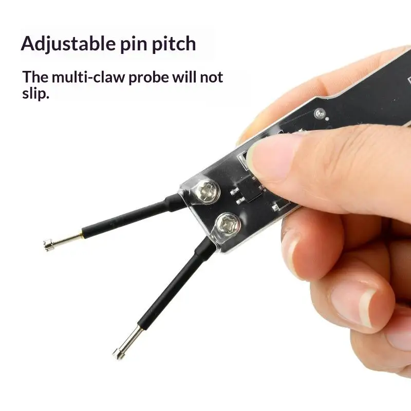 1000UF 5000UF Capacitor Discharge Pen Capacitor Discharge Tools Fast Discharge Adjustable Spacing Electronic Repair