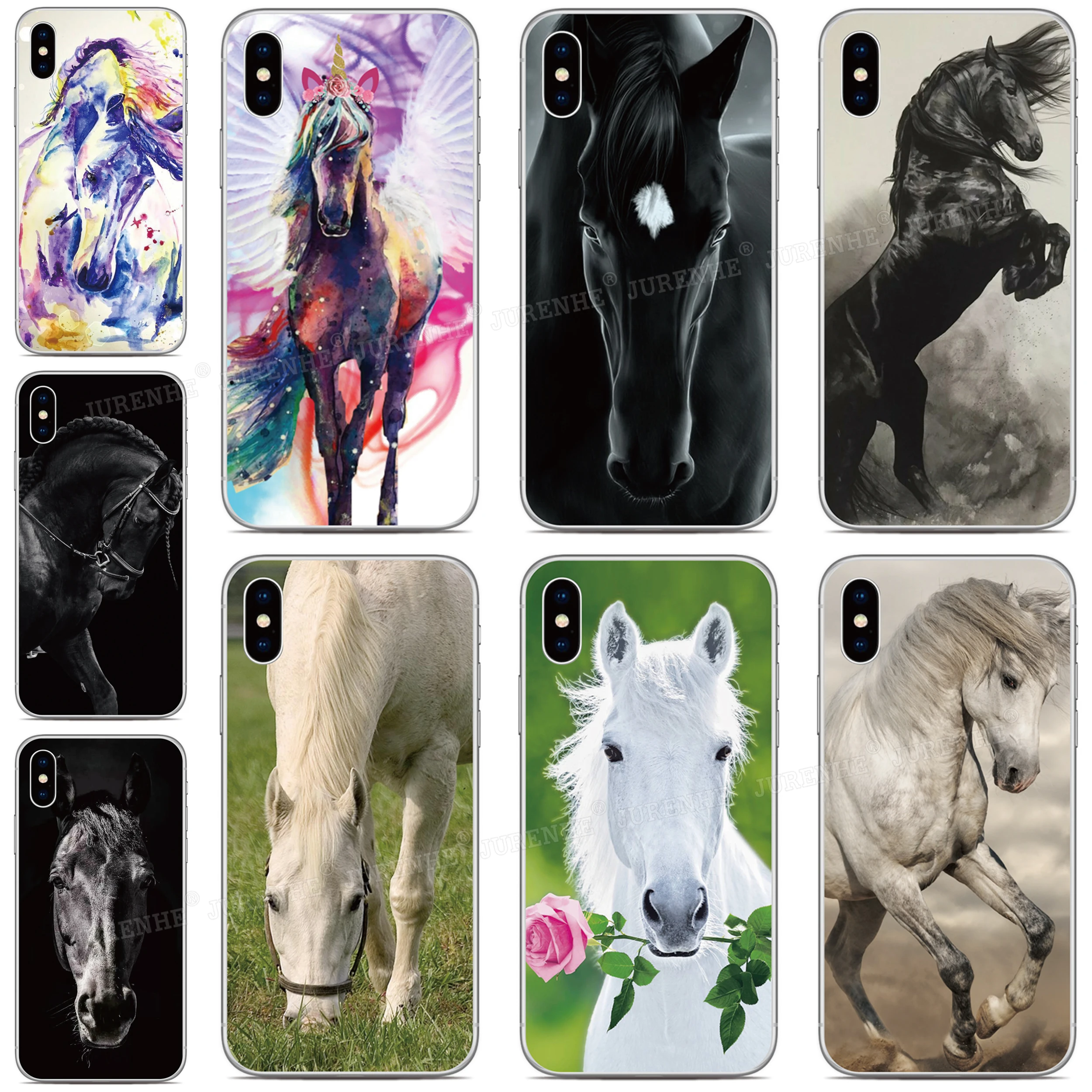 Running Horse Phone Case For UMIDIGI G2 C2 F2 F3 Bison GT2 A3 A5 A7 A9 C1 G1 S5 A11 A13 Pro Max Power 5 5S 4G 5G Cover Funda