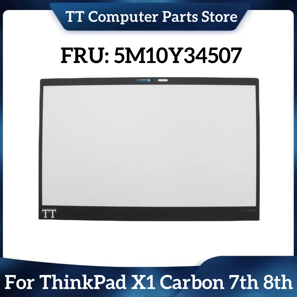 جديد ملصق ورقة مدي LCD ، TT 5M10Y34507 5M10V28080 ، RGB لـ ThinkPad X1 Carbon 7th Gen 20QD 20QE 20R1 20u2 20U9 20UA