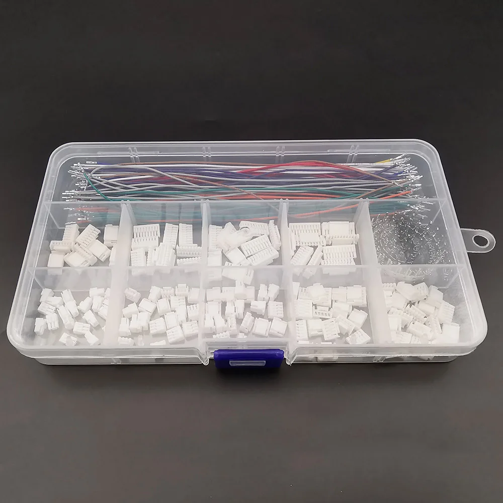 JST GH1.25 GH 1.25mm Connector Kit 2/3/4/5/6/7/8/9/10Pin Housing Pre-Crimped Cable Wire for Flight Controller 3D Printer