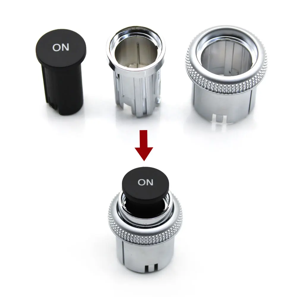 Car Front Center Console Radio CD Player Buttons ON Knob Switch Cap Cover For Benz A C E GLK GLA ML GL CLS W176 W246 W156 W204