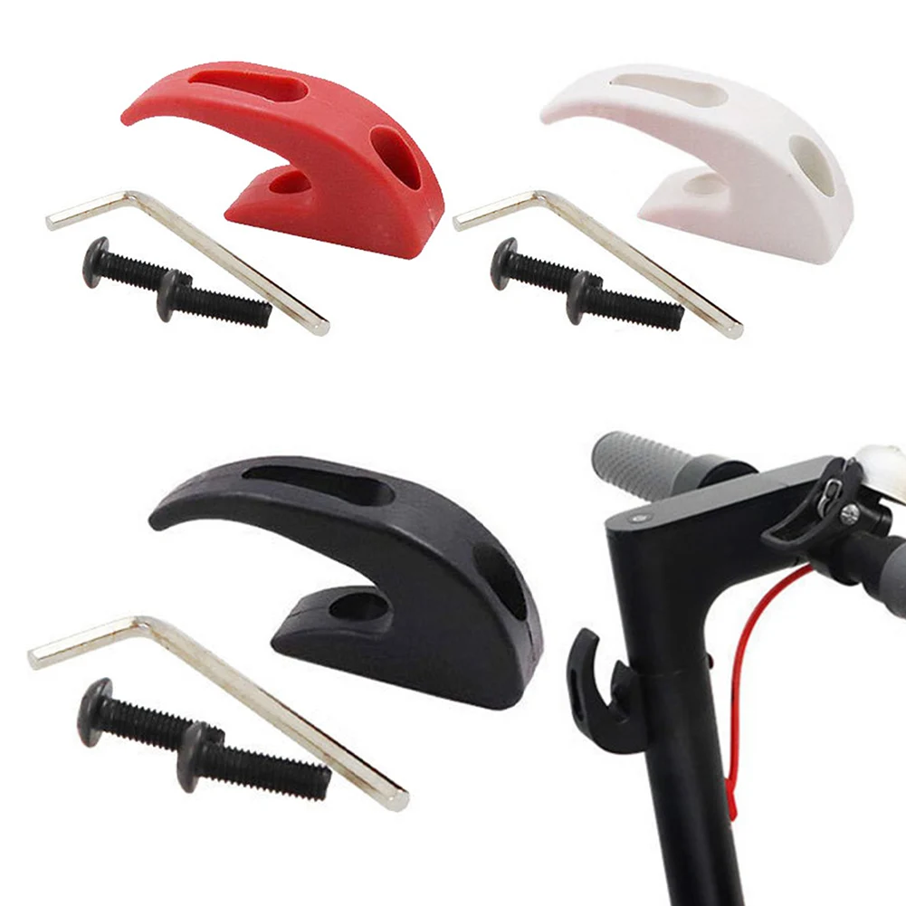 Hook Up Hooks com Parafusos e Chave, Vermelho, Scooter, Skate, Branco, M365 Pro, Partes Frontais para Scooters