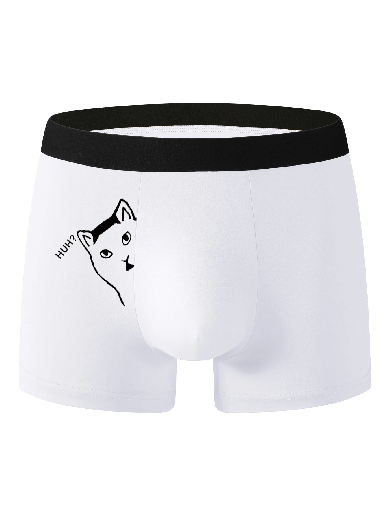 I boxer semplici e aderenti sono un must per gli uomini, la nuova biancheria intima nera da uomo per l'estate del 2025, è comoda