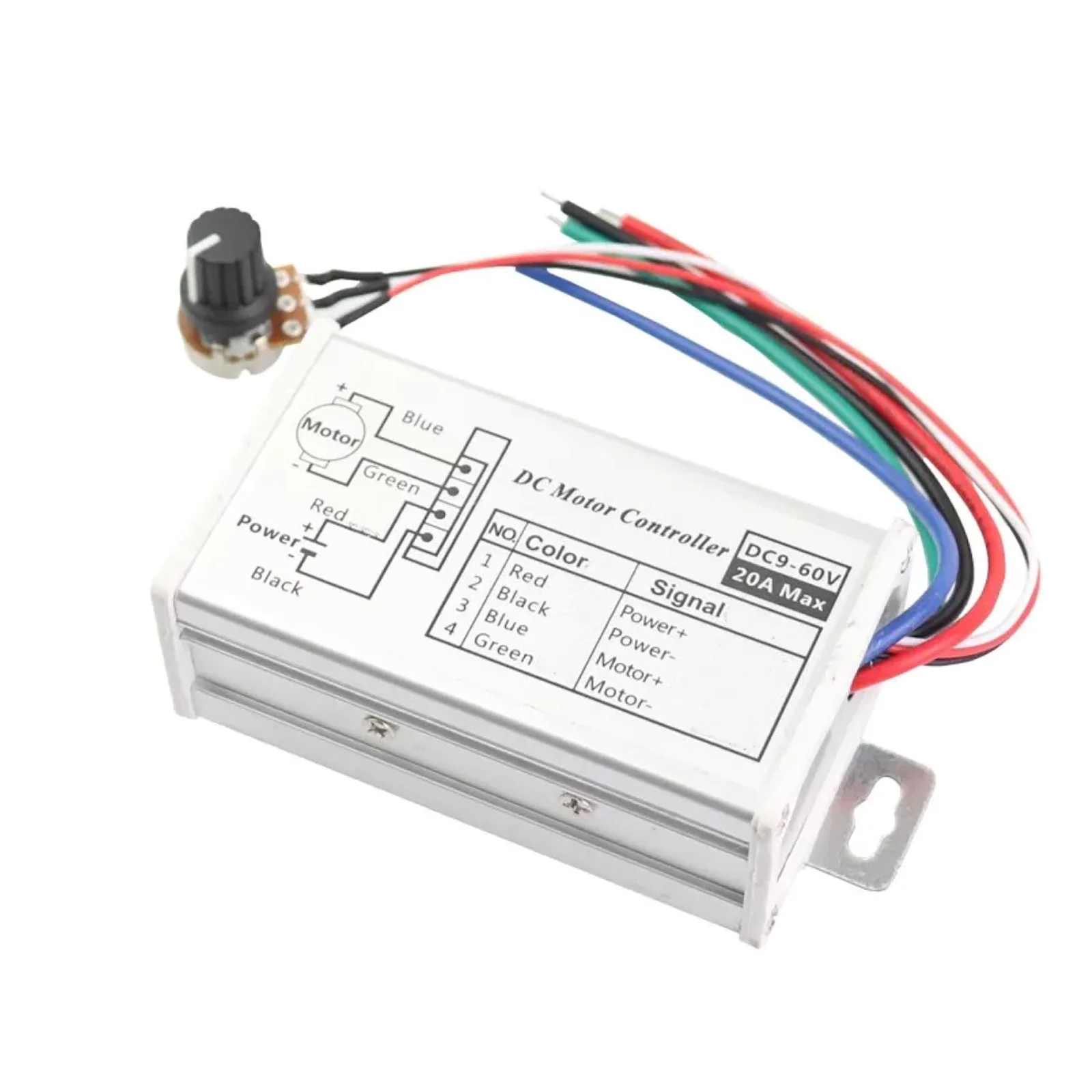 Pwm Dc 9-60V 20A Br… - image