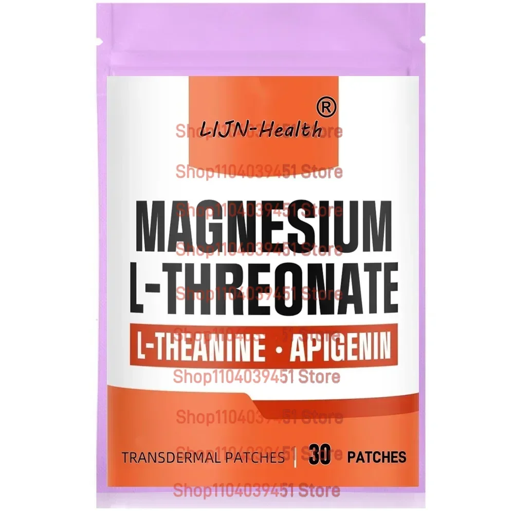 Magnesium L-Threonate Transdermal Patches  - 30 Patches One Month Supply