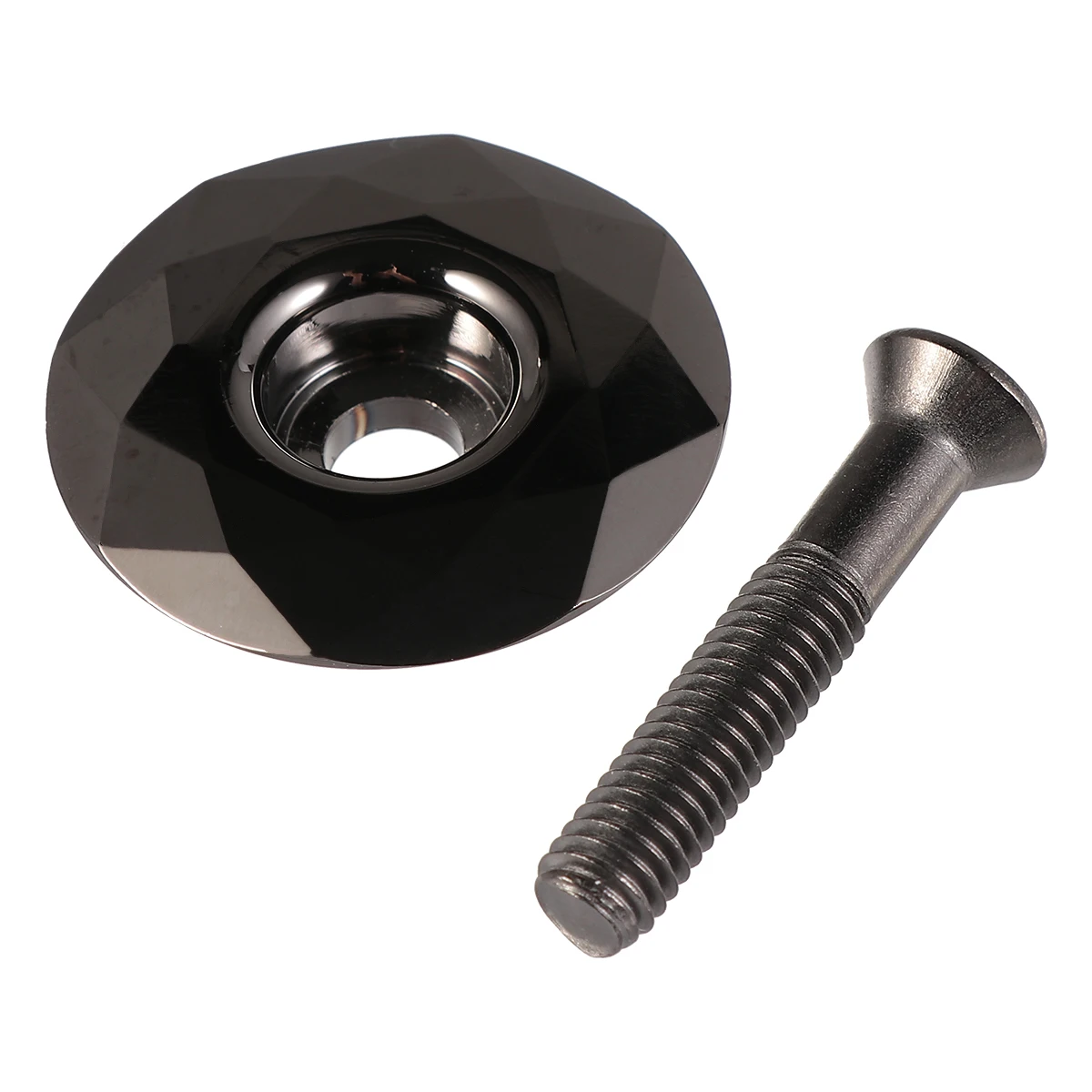 

Aluminium Alloy Bike Bowl Cover 28.6Mm Front Fork Cap Headset Cap For Mountain Bike Durable Lightweight High Strength Smooth