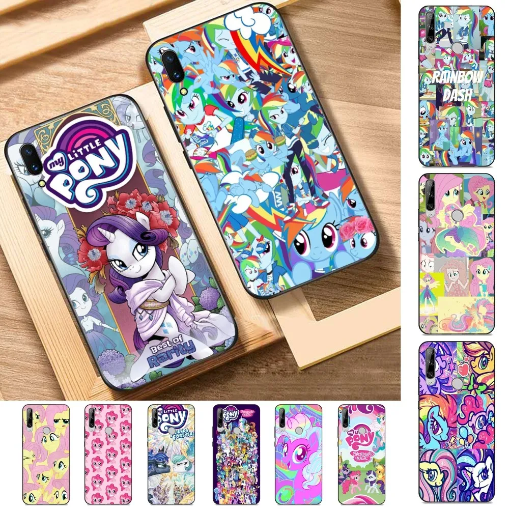 M-My Cartoon P-Pony L-Little Phone Case For Huawei Y9 6 7 5 Prime Enjoy 7s 7 8 plus 7a 9e 9plus 8E Lite Psmart Shell