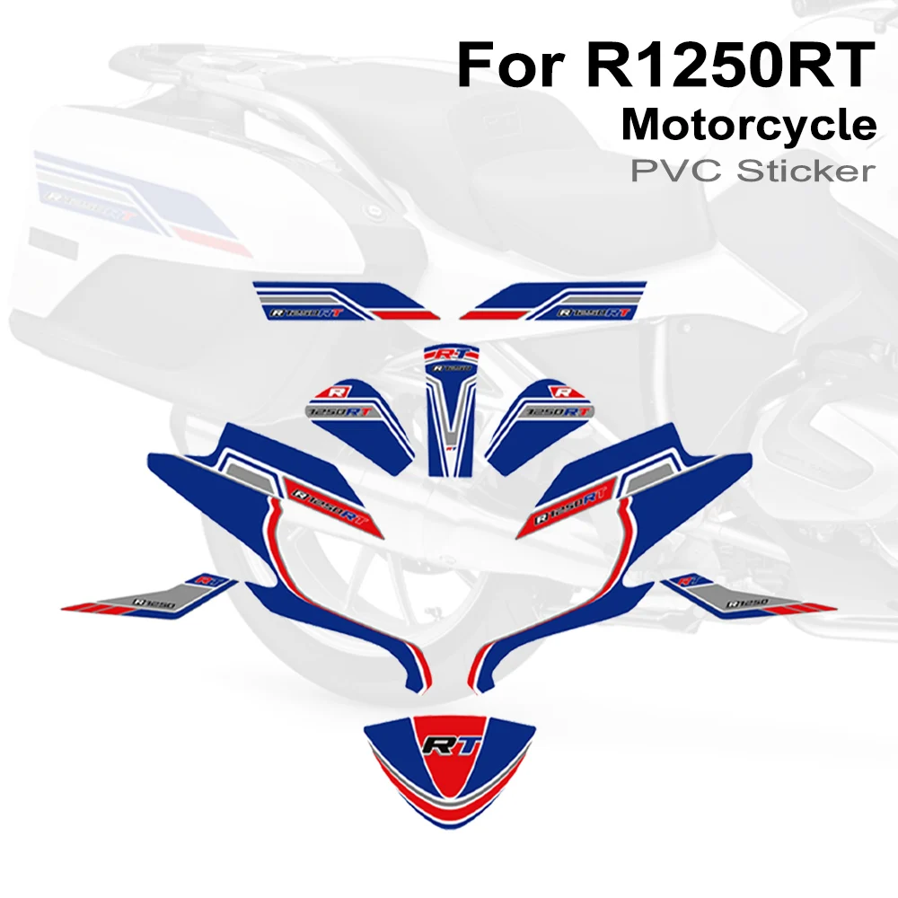 

For BMW R 1250 R1250RT R1250 RT Motorcycle Tank Pad Side Panniers Luggage Case Trunk Protection Fairing Fender Stickers Decal