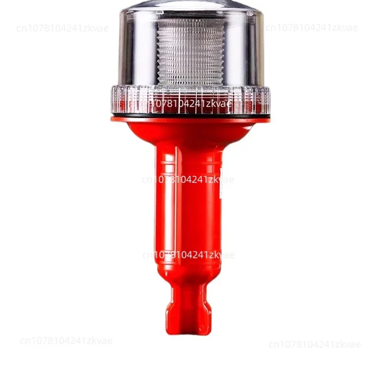 Marine Led Solar Navigation Light Sailing Signal Light Three-Color Flash Positioning Light Night Warning