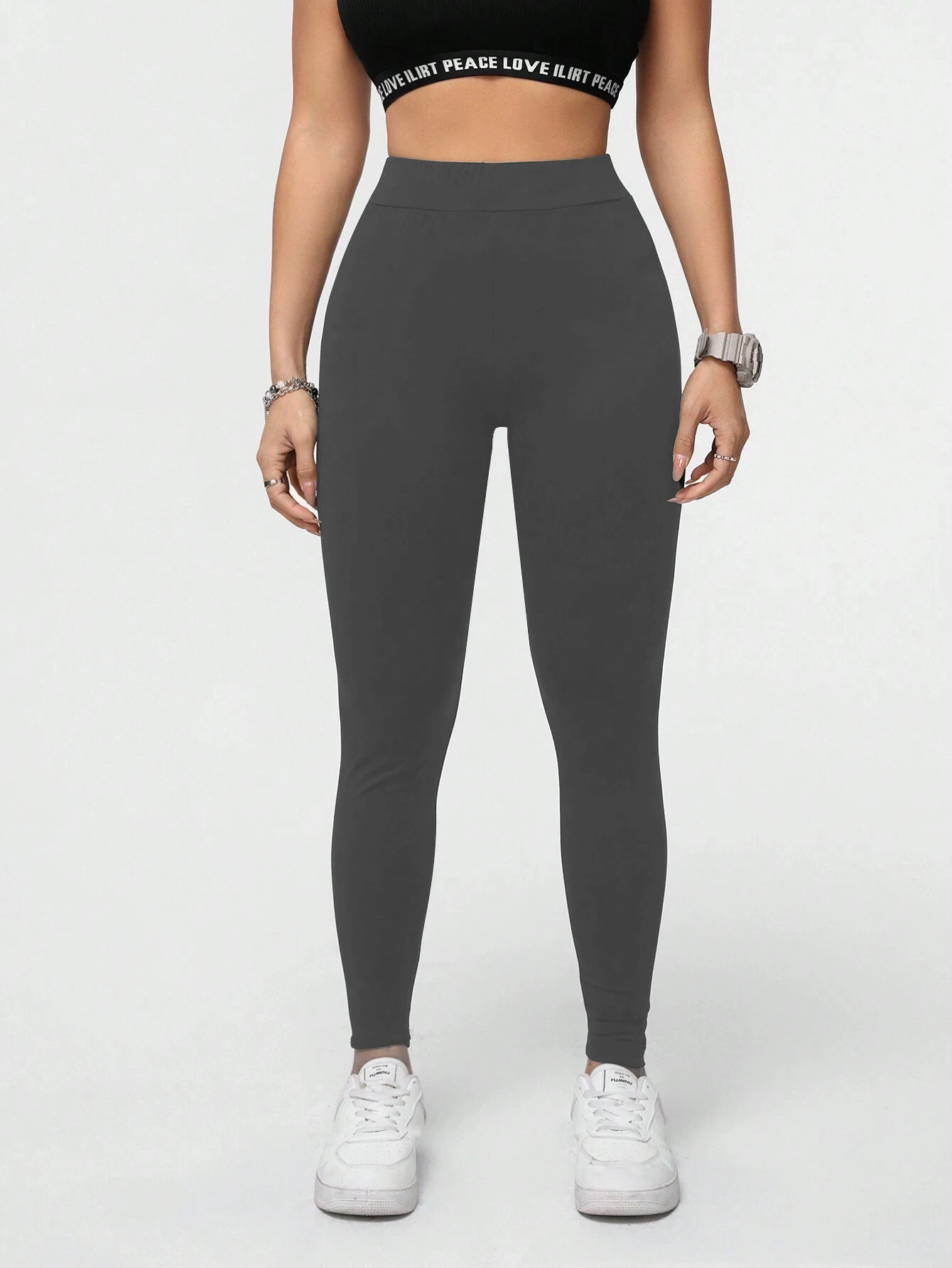 Leggings Ajustados de Cintura Alta y Alta Elasticidad para Mujer, Pantalones de Yoga con Control de Abdomen, para Gimnasio, Entrenamiento, Correr, Uso Diario Informal