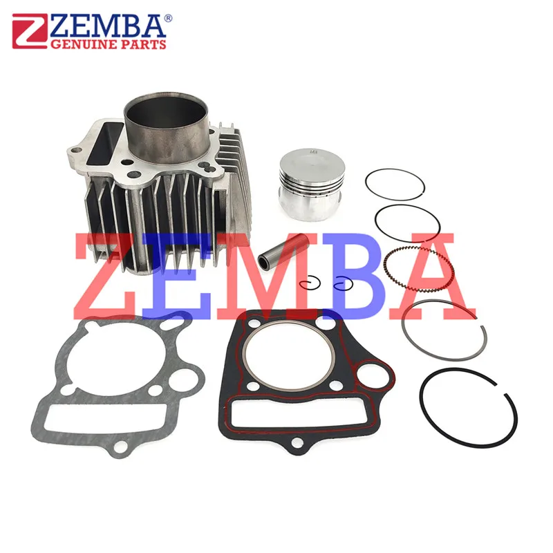 152FMH CD110 C110 52.4 مللي متر اسطوانة ومجموعة المكبس مع 13 مللي متر دبوس 4T 110CC أجزاء المحرك ل CUBS ATV الصليب الترابية دراجة نارية #4