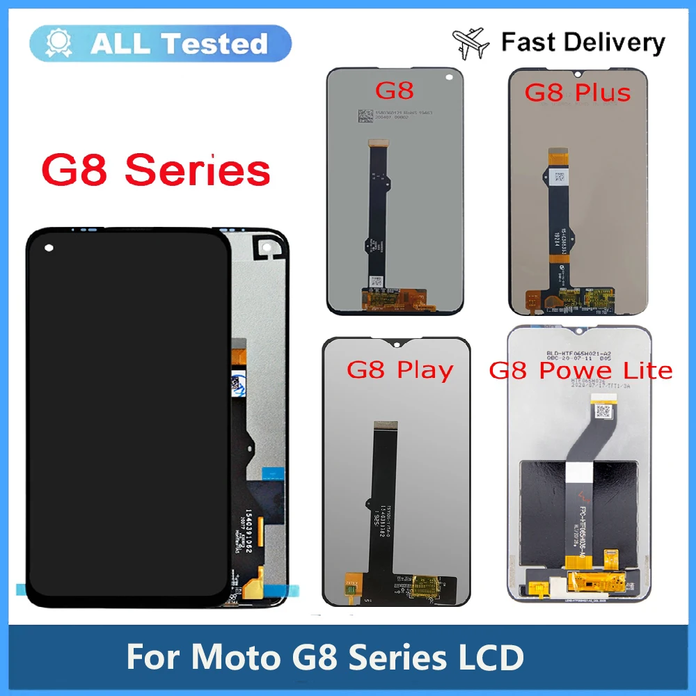 

Display For Motorola Moto G8 G8 Plus G8 Power Lcd Screen Display Touch Glass Digitizer Assembly G8 Play G8 Power Lite LCD