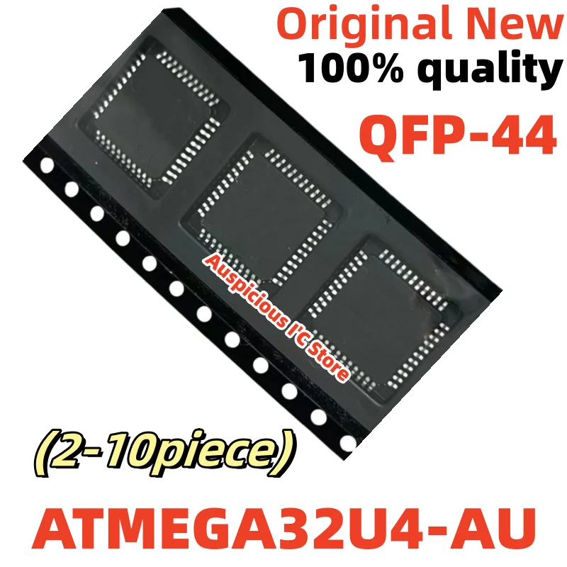 2-10 unidades ATMEGA32U4 ATMEGA32U4-AU QFP-44