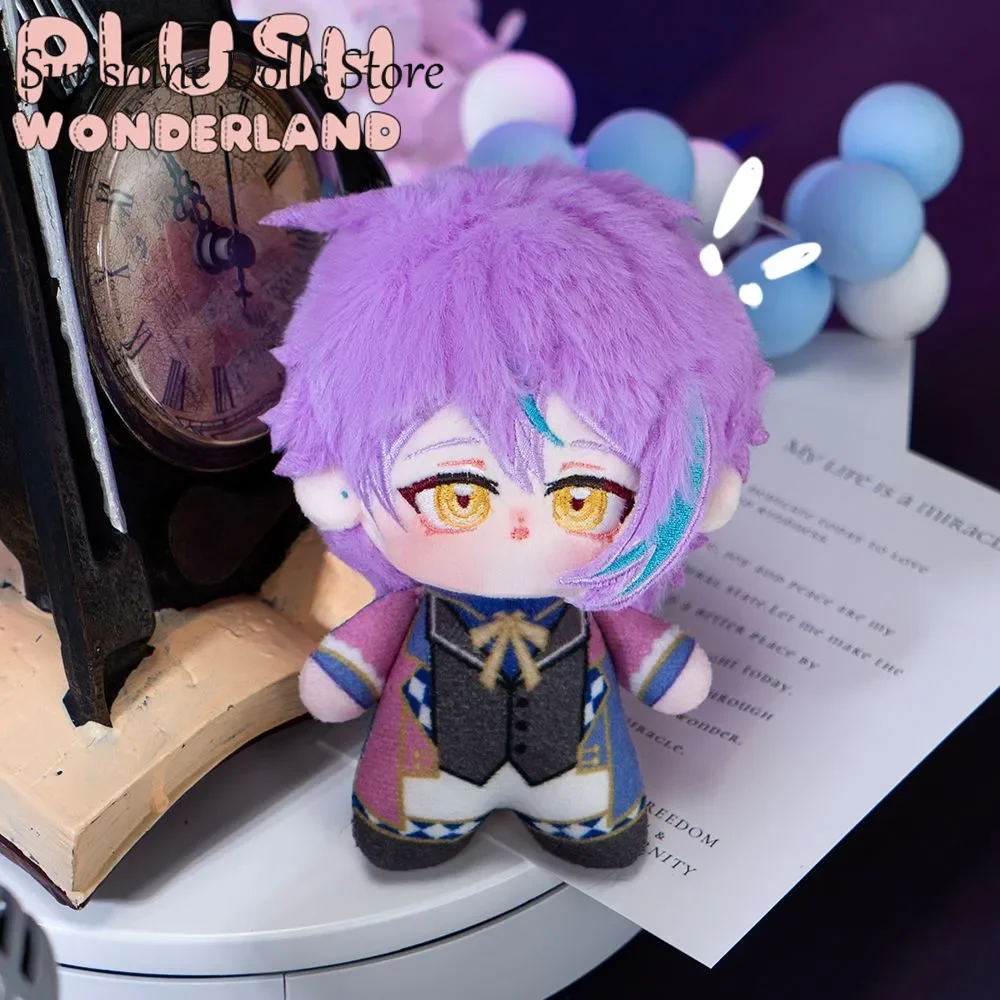 

Anime Role Kamishiro Rui Cute Print Body Plush Doll Figures Dolls 10CM Bag Charm Pendant Keychain Toy Figures Plushie Xmas Gift
