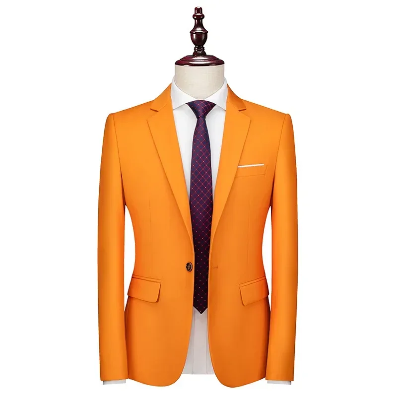 W105-Wool Blazer primavera abito da uomo abito da uomo Business Casual