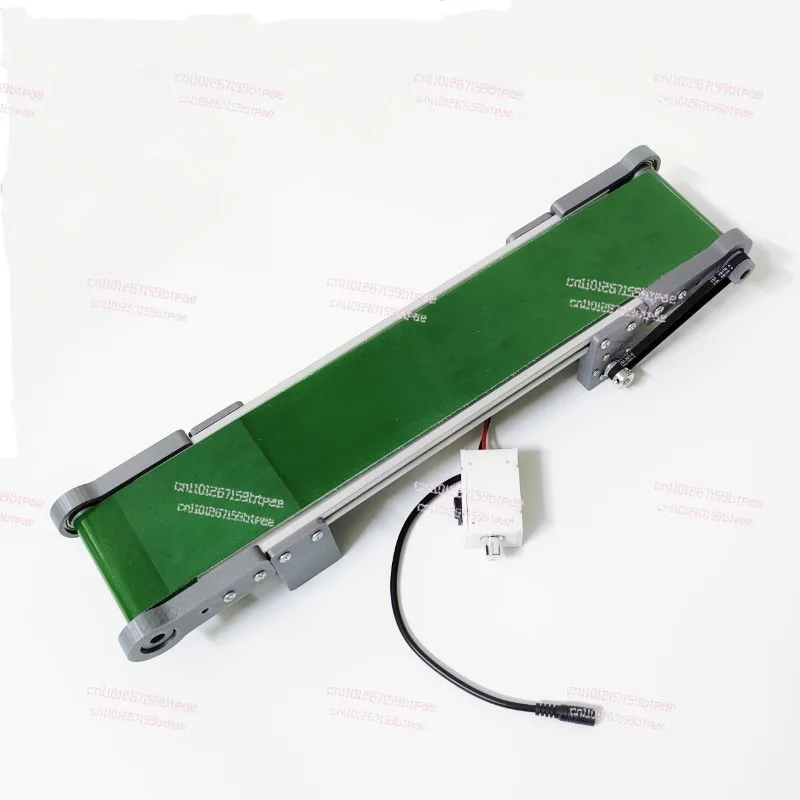 

Adjustable direction forward and reverse desktop conveyor belt, small conveyor, desktop conveyor belt direction speed