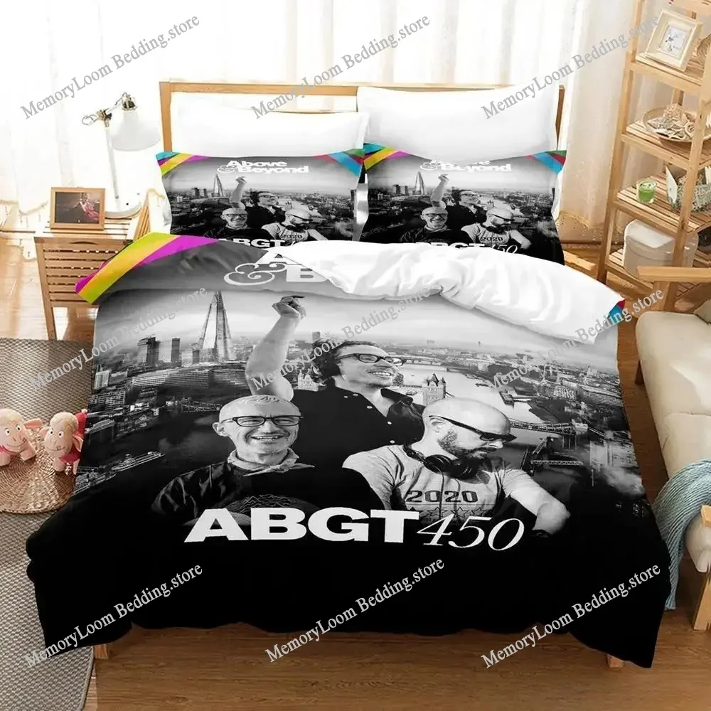

3d Print Music Band Above & Beyond Bedding Set Boys Girls Twin Queen Size Duvet Cover Pillowcase Bed Kids Adult Home Textiles
