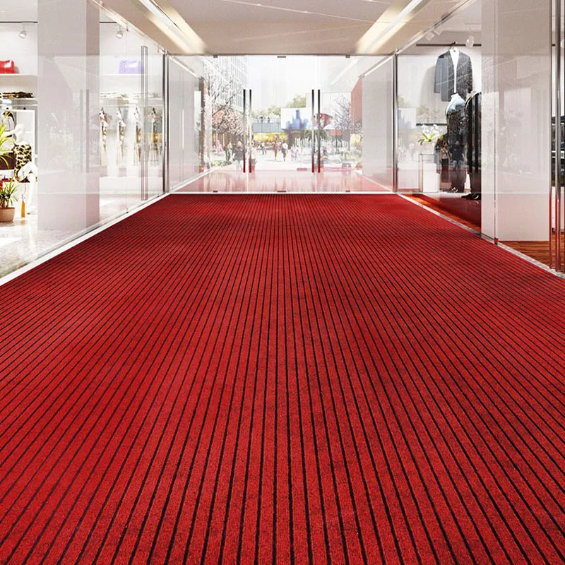 Large Carpet for Living Room Hall Office Waterproof Kitchen Mat Anti Slip Entrance Doormat Water Absorbent Bath Rug Can Be Cut