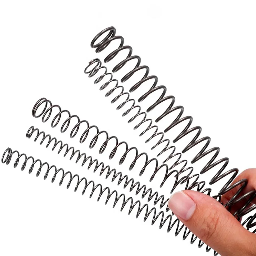 5Pcs 65Mn Spring Steel Compression Spring Extended Extra Long Pressure Springs Wire Diameter 0.3mm OD 2mm -6mm Length 100-300mm - Image 4