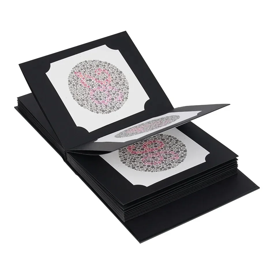 High Quality Hot Selling 2025 New Publish Ishihara Book 38 Plates Optometry Color Blindness Color Deficiency Test Book