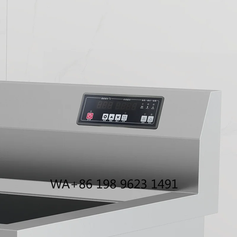 304 Stainless Steel Touchscreen Ultrasonic Dishwasher Commercial Hotel Restaurant Kitchen Cleaning Equipment