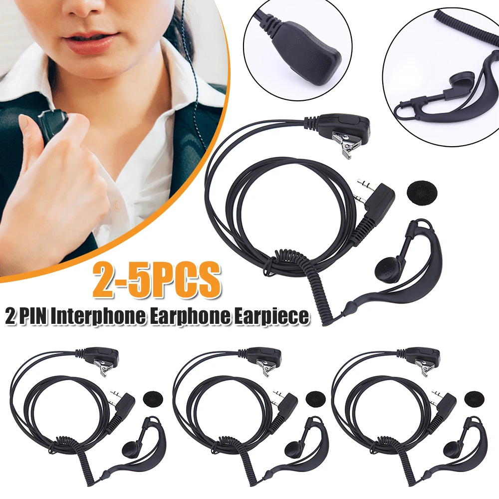 2 Pin Earpiece Head…