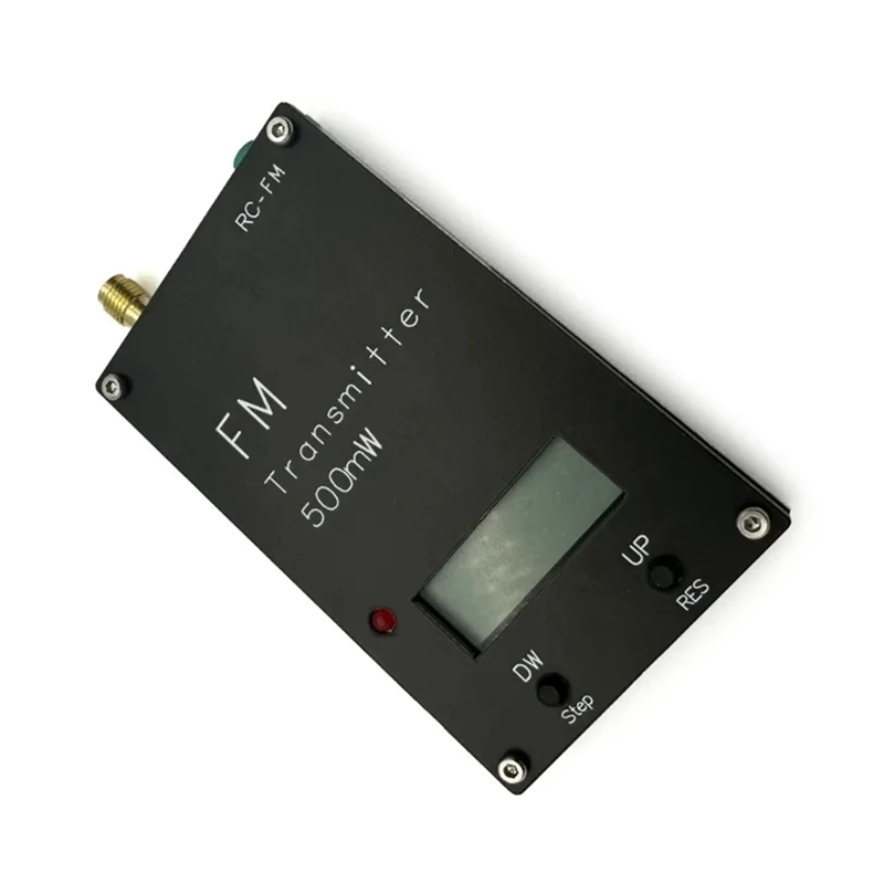 ELECT-2000M 0.5W Transmissor FM Display LED Estéreo Digital Para DSP Transmissão de Rádio Campus Receptor de Estação de Rádio