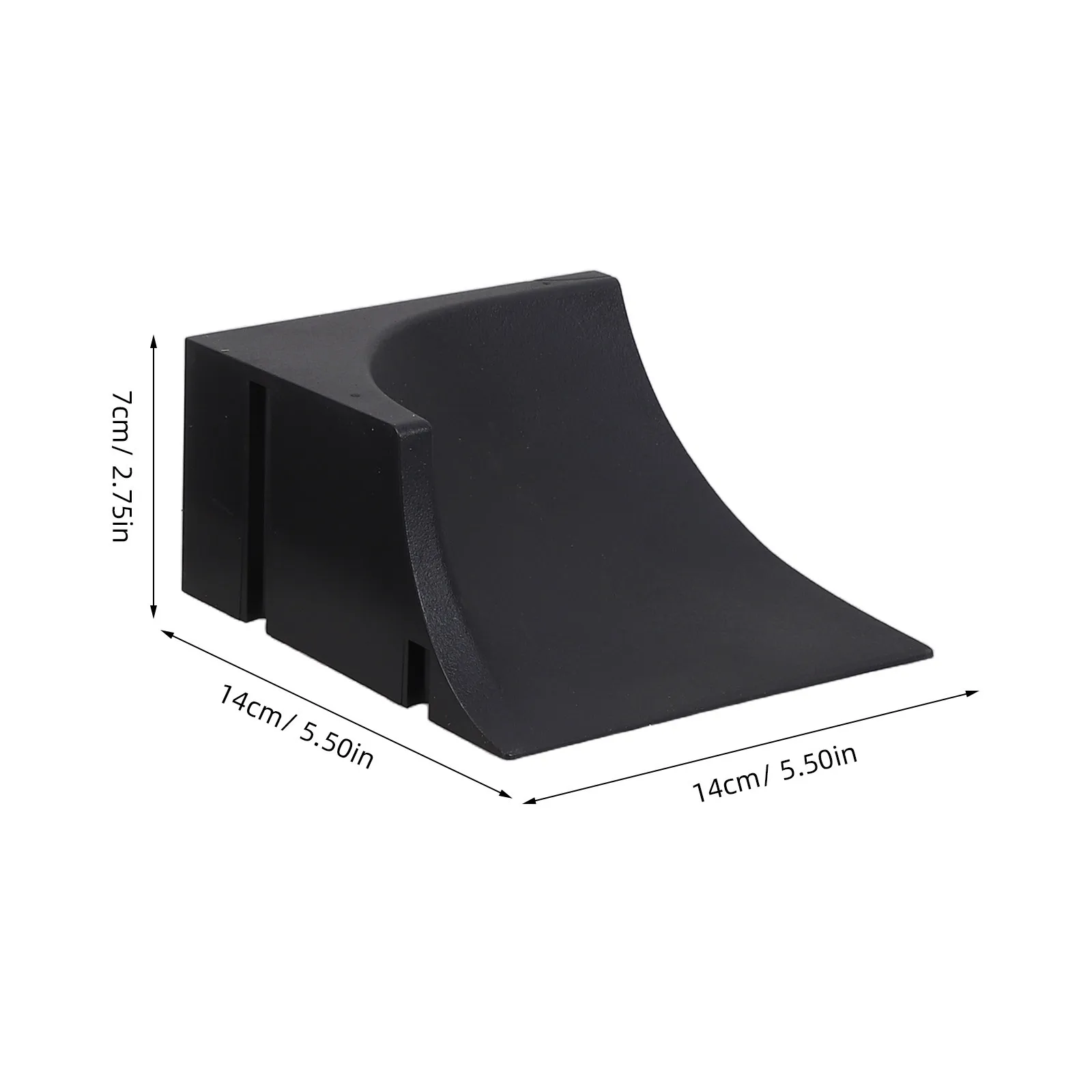 2 stücke Griffbrett Hindernis Requisiten Mini Rampe Kunststoff Tabletop Skate Park Komponenten Indoor Finger Skate Board Training Kicker