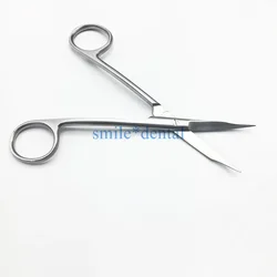 Septum scissors stainless steel 13cm Nasal plastic tool Curved Stevens Stevens Tenotomy scissors serrate Tissue scissors