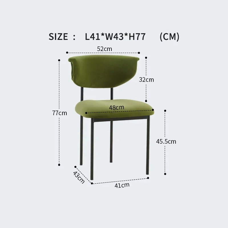 Sillas De Comedor De lujo, tocador moderno con acento, cocina, oficina, salón De conferencias, Sillas nórdicas De Comedor, muebles De Hotel