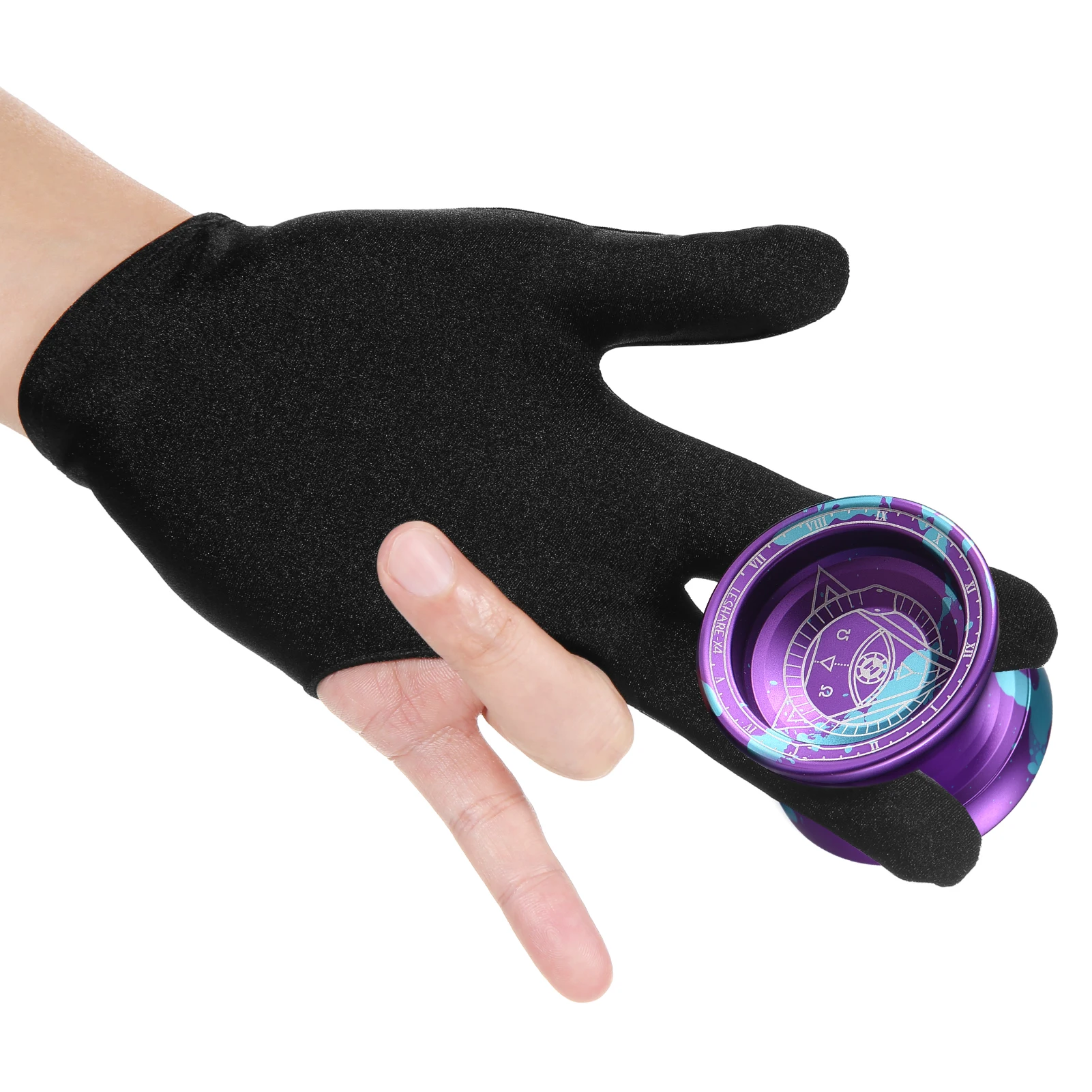 Professional Yoyo Competitive Aluminum Yoyo Ball Yo Yo Gift with Strings and Glove aluminum yoyo ball