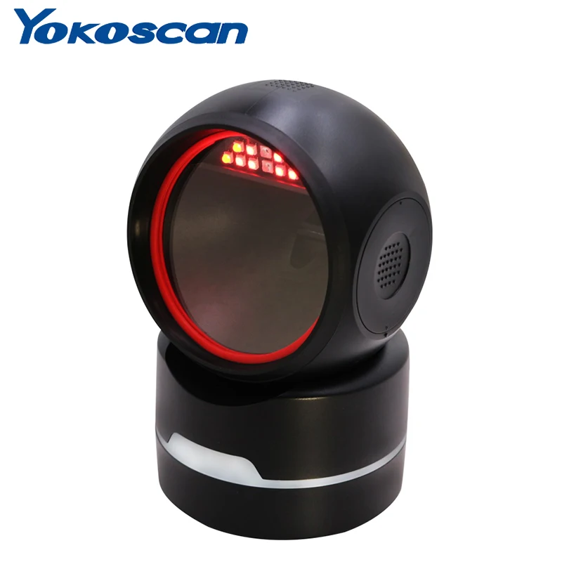 Imagem -03 - Custo-eefective Highgrade Luz Anel Desktop Omni-direcional Hands 1d 2d qr Scanner de Código de Barras Usb Rs232 para o Supermercado Mp6800