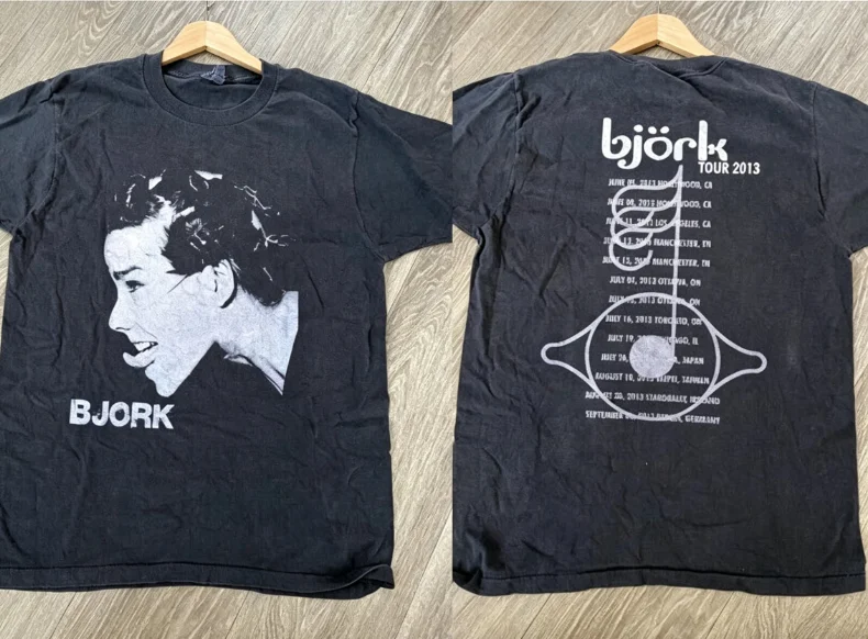 2026 2 Side Black Unisex Tshirt S-4XL 2026 Summer New Women's Vintage