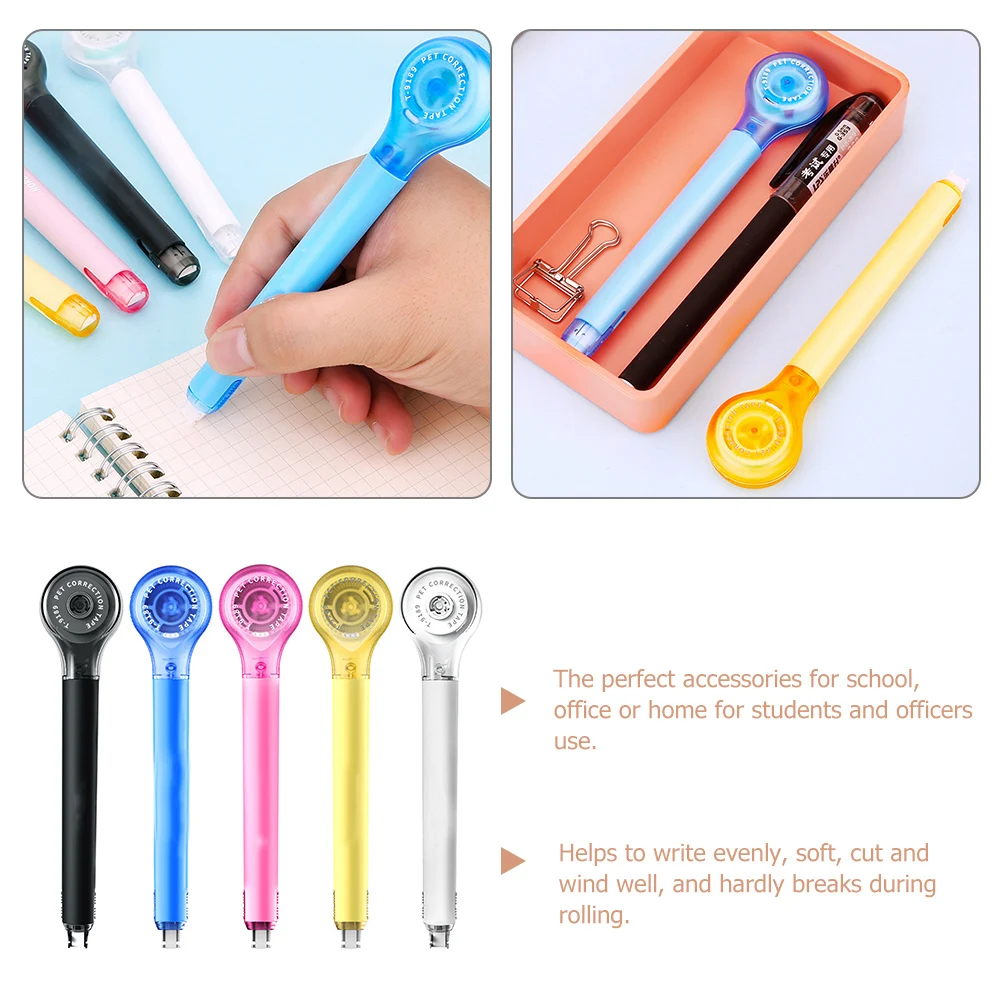 Pen Correction Tape Corrective Bulk Tapes White Write Out Modifying White-out for Students