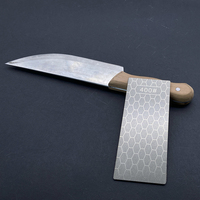 Kitchen tools Diamond Knives Sharpening Stone 600# 800# 1000# Whetstone Grindstone Ultra-thin Honeycomb Manual Knife Sharpener