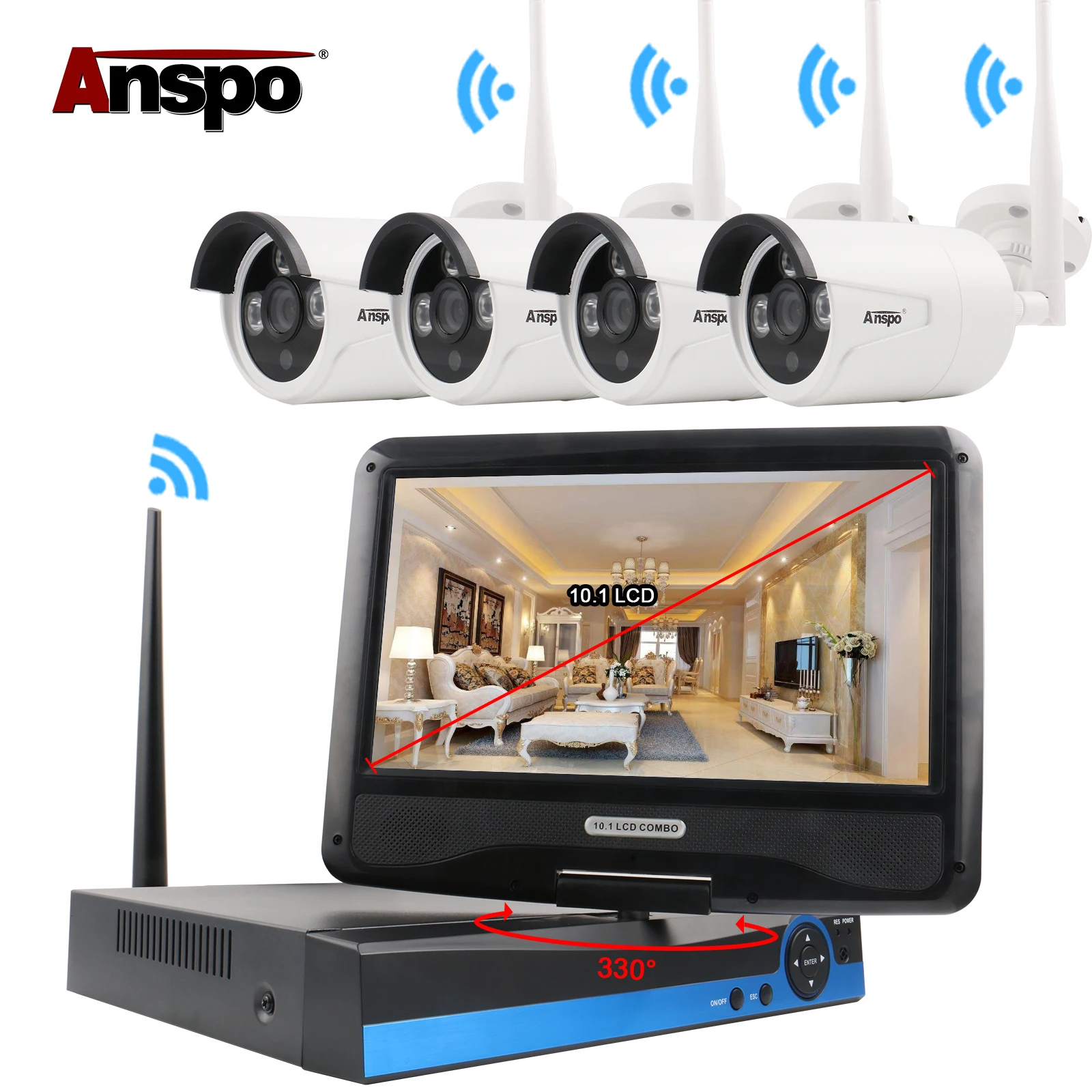 HDiDVR cctv camera price list Security system Wireless 8 Channel surveillance Cameras Systems 960P Ir Bullet Cameras