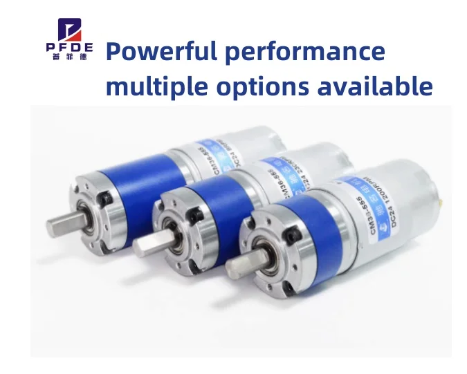 12V 24V DC Planetary Reductiemotor CM36-555 for Robot Smart Home Auto-Industry Control Applications - Image 3