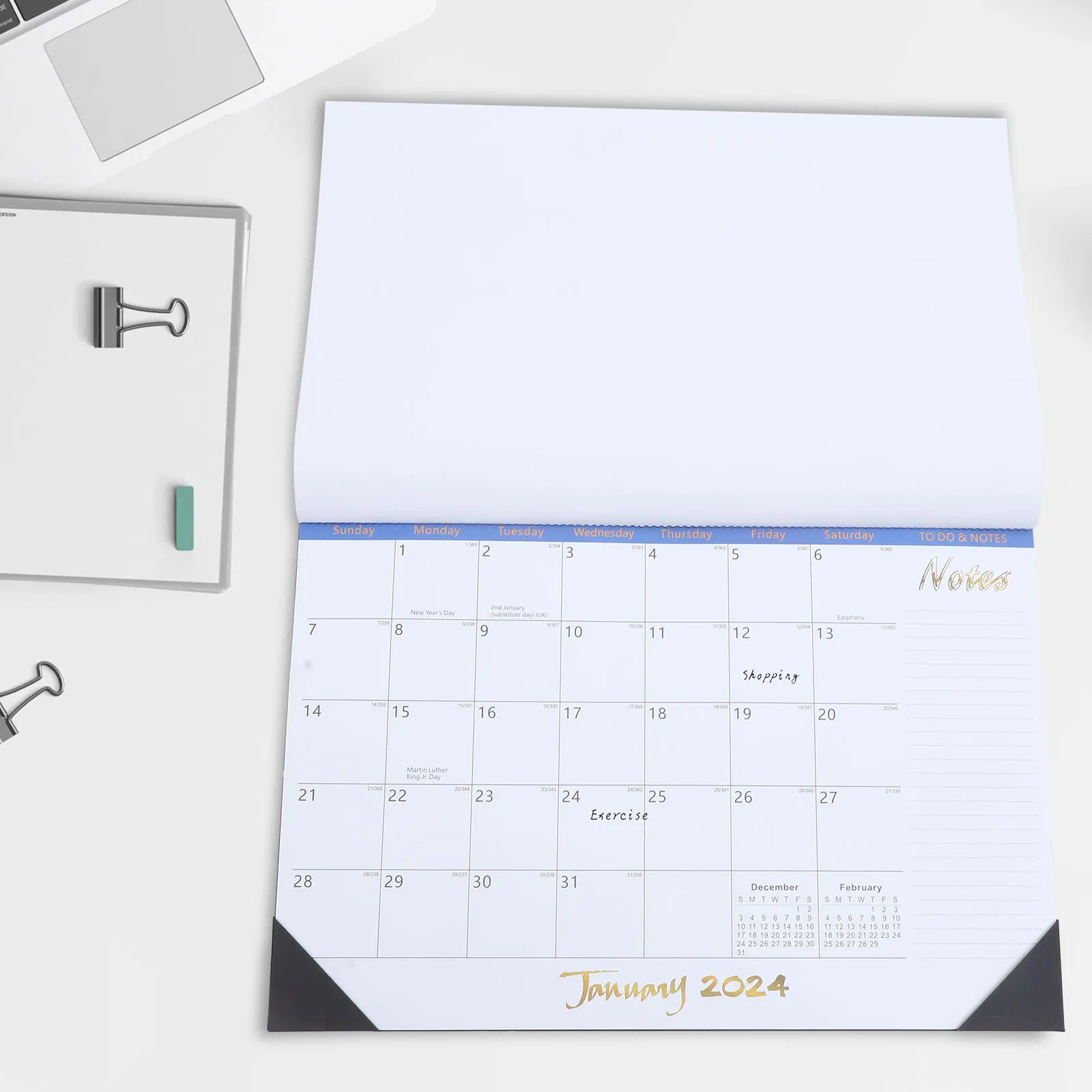 

Large English Countdown Wall 2024 Monthly Schedule Planner Noting Hanging Calendar For Home Office Family Use Sturdy Daily