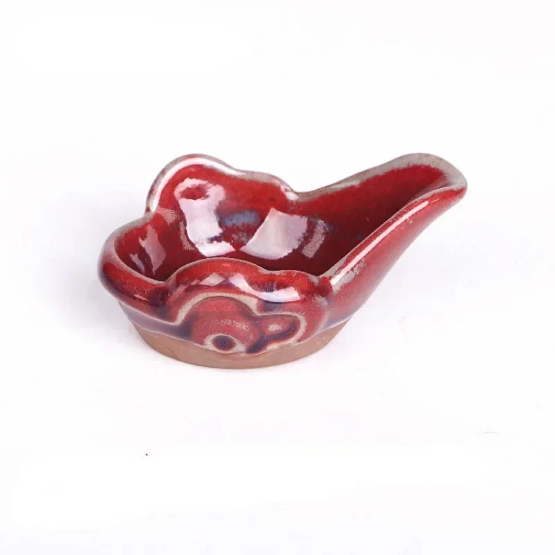 

Jun porcelain pipe holder unit universal base bracket genuine personalized creative pipe holder