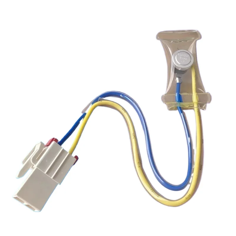 Termostato de Descongelación para Refrigerador KSD201 T1/11, Sensor de Control de Temperatura de Dos Cables-7