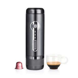 Portable Mini Electric Espresso Handheld Coffee Maker With Battery & Brew System For Home Car Hotel & RV Use
